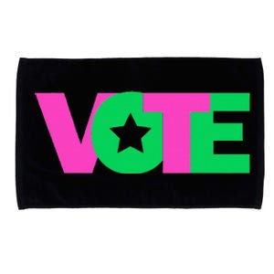 Vote 2024 Sorority Sorors Paraphernalia Vote Microfiber Hand Towel