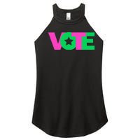 Vote 2024 Sorority Sorors Paraphernalia Vote Women's Perfect Tri Rocker Tank