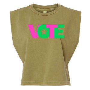 Vote 2024 Sorority Sorors Paraphernalia Vote Garment-Dyed Women's Muscle Tee