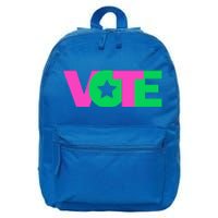 Vote 2024 Sorority Sorors And Green Paraphernalia Vote 16 in Basic Backpack