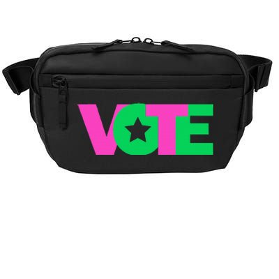 Vote 2024 Sorority Sorors And Green Paraphernalia Vote Crossbody Pack