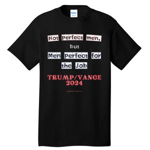 Vote 2024 Trump Vs Harris Harris Vs Trump Jd Vance For Vp Tall T-Shirt