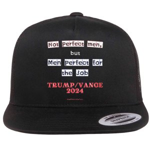 Vote 2024 Trump Vs Harris Harris Vs Trump Jd Vance For Vp Flat Bill Trucker Hat