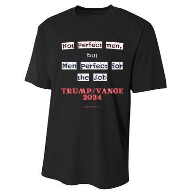 Vote 2024 Trump Vs Harris Harris Vs Trump Jd Vance For Vp Performance Sprint T-Shirt