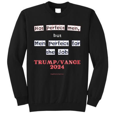 Vote 2024 Trump Vs Harris Harris Vs Trump Jd Vance For Vp Tall Sweatshirt