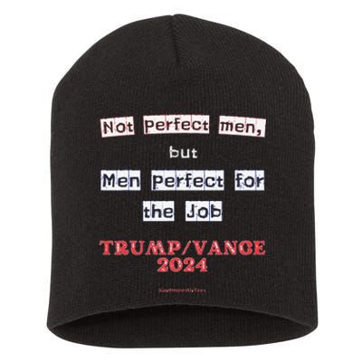 Vote 2024 Trump Vs Harris Harris Vs Trump Jd Vance For Vp Short Acrylic Beanie