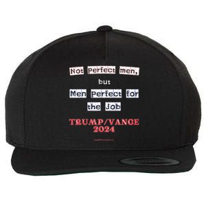 Vote 2024 Trump Vs Harris Harris Vs Trump Jd Vance For Vp Wool Snapback Cap