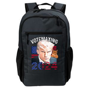 Votemaxing 2024 Trump Mewing Looksmaxxing Daily Commute Backpack