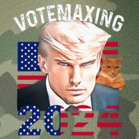Votemaxing 2024 Trump Mewing Looksmaxxing Legacy Tie Dye Trucker Hat