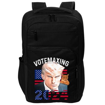 Votemaxing 2024 Trump Mewing Looksmaxxing Impact Tech Backpack