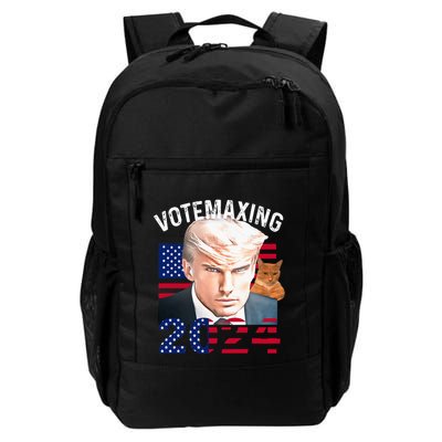 Votemaxing 2024 Trump Mewing Looksmaxxing Backpack