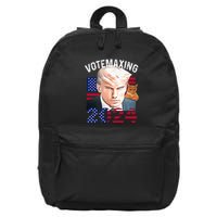 Votemaxing 2024 Trump Mewing Looksmaxxing 16 in Basic Backpack