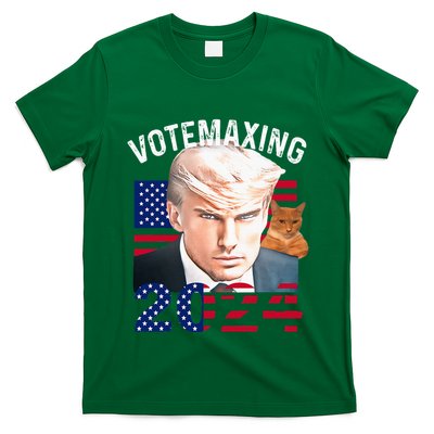 Votemaxing 2024 Trump Mewing Looksmaxxing T-Shirt