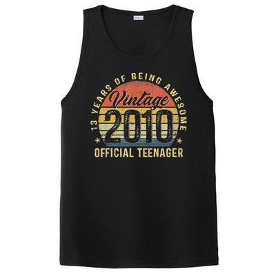 Vintage 2010 Teenager 13th Birthday Gifts 13 Yr Old PosiCharge Competitor Tank