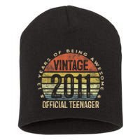 Vintage 2011 Teenager 13th Birthday Gifts 13 Yr Old Short Acrylic Beanie