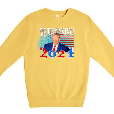 Votemaxxing 2024 Premium Crewneck Sweatshirt