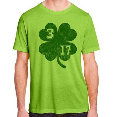 Vintage 317 Irish Clover Adult ChromaSoft Performance T-Shirt