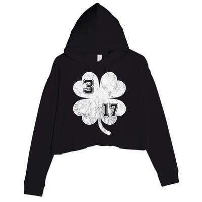 Vintage 317 Irish Clover Crop Fleece Hoodie