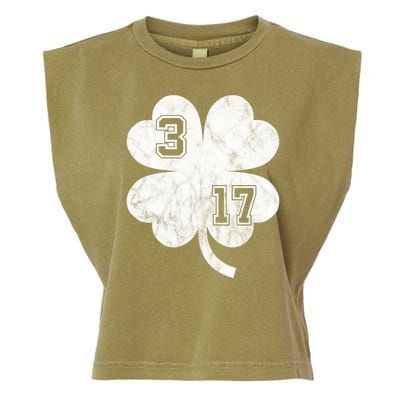 Vintage 317 Irish Clover Garment-Dyed Women's Muscle Tee