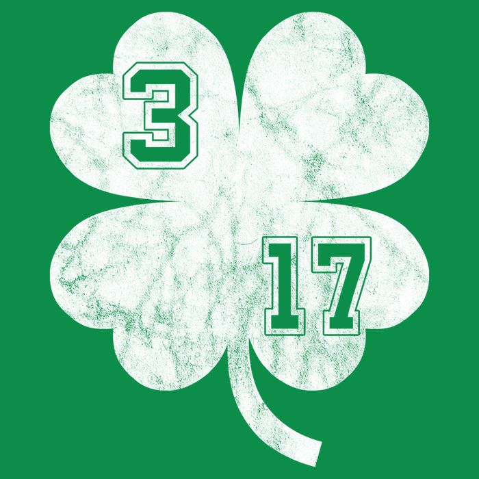 Vintage 317 Irish Clover Tall T-Shirt