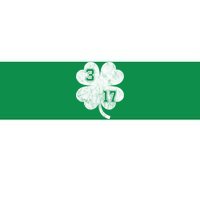 Vintage 317 Irish Clover Bumper Sticker