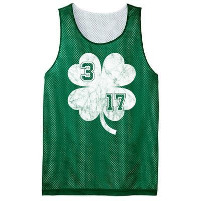 Vintage 317 Irish Clover Mesh Reversible Basketball Jersey Tank