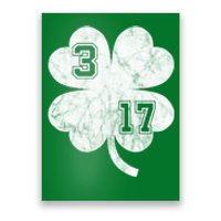 Vintage 317 Irish Clover Poster