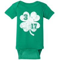 Vintage 317 Irish Clover Baby Bodysuit