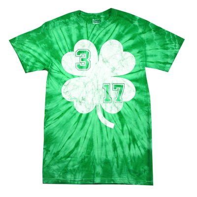 Vintage 317 Irish Clover Tie-Dye T-Shirt