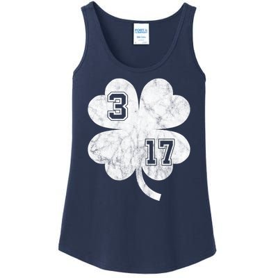 Vintage 317 Irish Clover Ladies Essential Tank