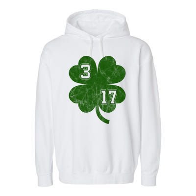 Vintage 317 Irish Clover Garment-Dyed Fleece Hoodie