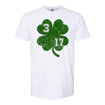 Vintage 317 Irish Clover Softstyle CVC T-Shirt