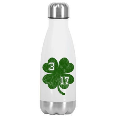 Vintage 317 Irish Clover Stainless Steel Insulated Water Bottle