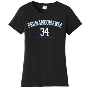 Valenzuela 34 Los Angeles Fernandomania Legend Women's T-Shirt