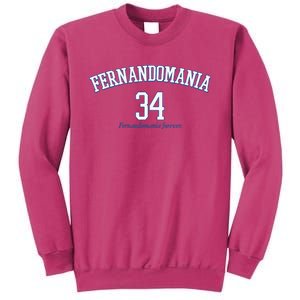 Valenzuela 34 Los Angeles Fernandomania Legend Sweatshirt