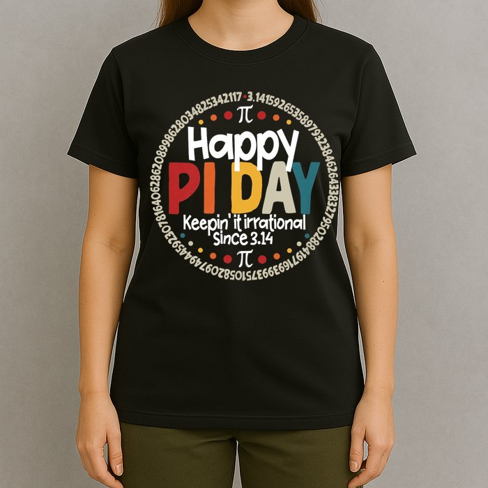 Vintage 3.14 Pi Digits Happy Pi Day T-Shirt
