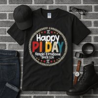 Vintage 3.14 Pi Digits Happy Pi Day Tall T-Shirt