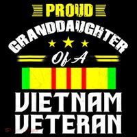 Veteran 365 Proud Granddaughter Of A Vietnam Veteran 16 in Basic Backpack