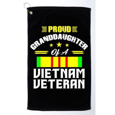 Veteran 365 Proud Granddaughter Of A Vietnam Veteran Golf Towel