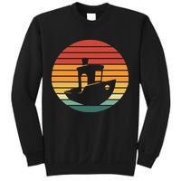 Vintage 3d Printing Benchy Sunset For 3d Printer Maker Sweatshirt
