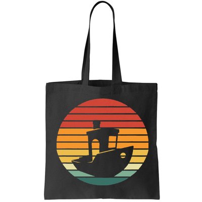 Vintage 3d Printing Benchy Sunset For 3d Printer Maker Bag