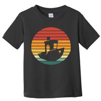 Vintage 3d Printing Benchy Sunset For 3d Printer Maker Toddler T-Shirt