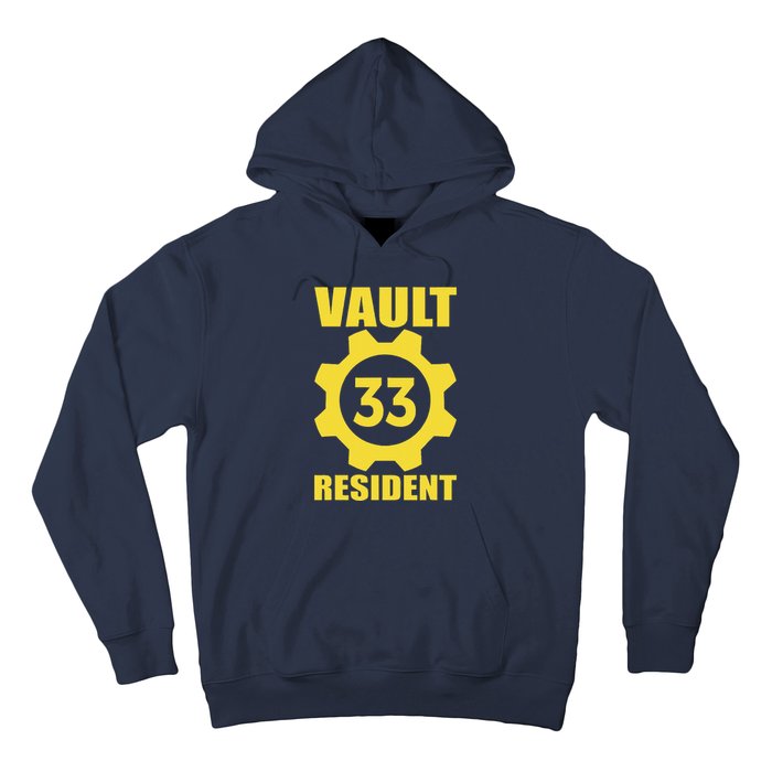 Vault 33 Resident Funny Yellow Blue Hoodie