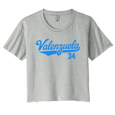 Valenzuela 34 Women's Crop Top Tee