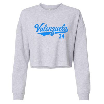 Valenzuela 34 Cropped Pullover Crew