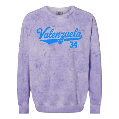 Valenzuela 34 Colorblast Crewneck Sweatshirt