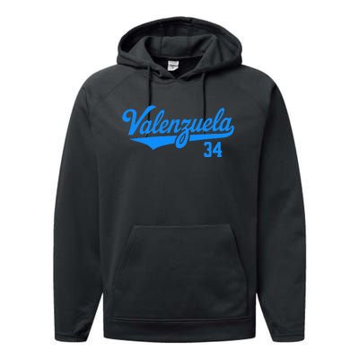 Valenzuela 34 Performance Fleece Hoodie