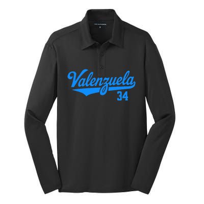 Valenzuela 34 Silk Touch Performance Long Sleeve Polo