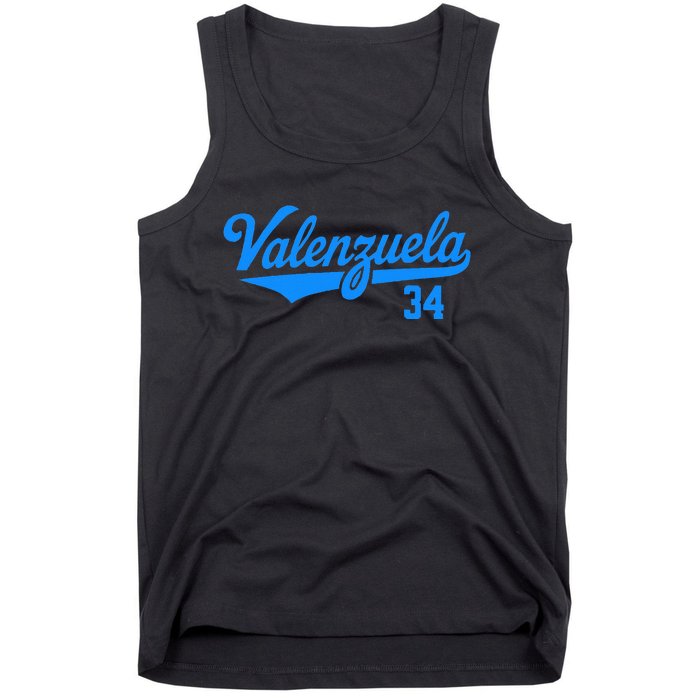 Valenzuela 34 Tank Top