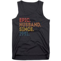 Vintage 32-Year Wedding Anniversary Epic Husband Since 1991 Tank Top